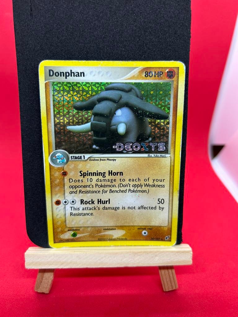 Donphan 20/107 EX Deoxys Stamped Reverse Holo, Ophalen of Verzenden, Zo goed als nieuw