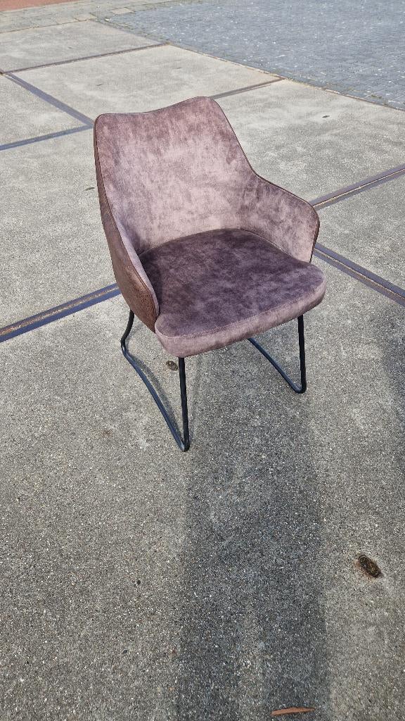 Kuipstoel stof teakea, Ophalen of Verzenden, Nieuw, Stof, Eén