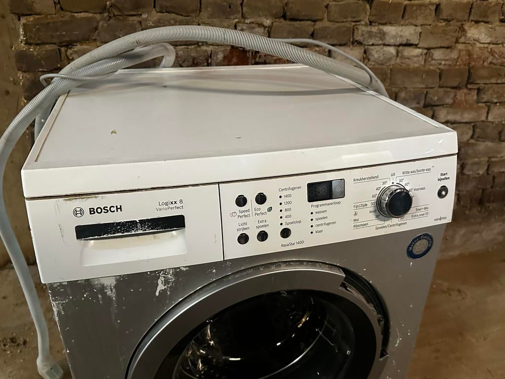 Bosch Logixx 8 VarioPerfect Wasmachine - Aquastar 1400, 1200 tot 1600 toeren, Gebruikt, 8 tot 10 kg, Ophalen of Verzenden