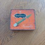 Vintage sigarenblik Martinez Havanillos, Verzamelen, Ophalen of Verzenden, Gebruikt, Overige, Overige merken