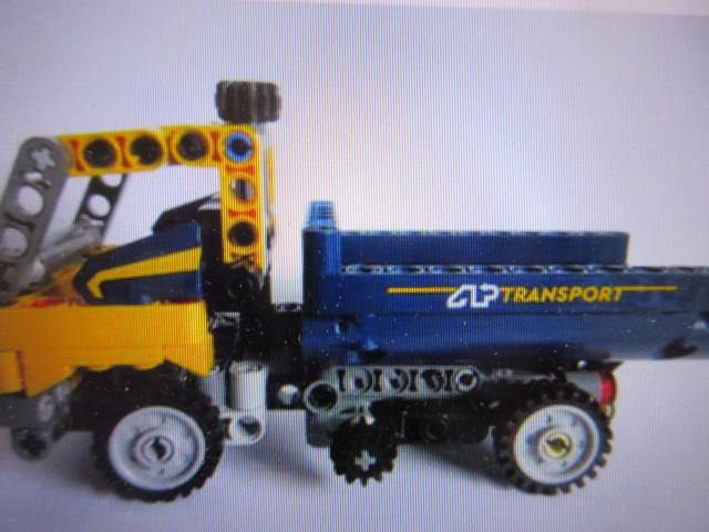 42147 Technic kiepwagen. Dump Truck, Lego, Ophalen of Verzenden, Zo goed als nieuw, Technic