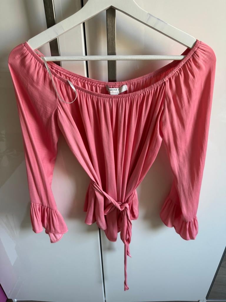 Top S/M, Kleding | Dames, Tops, Ophalen of Verzenden, Zo goed als nieuw, Zonder mouw
