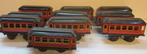 antieke tin toy trein wagons Karl Bub ED, Verzenden