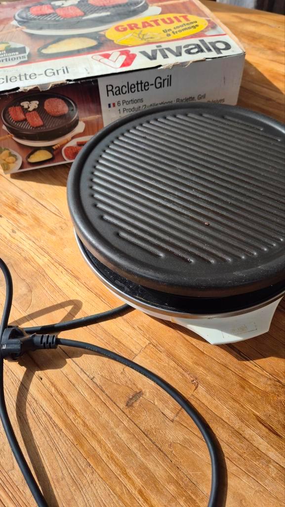 Vivalp Gourmetstel  6 personen, Witgoed en Apparatuur, Gourmetstellen, Gebruikt, 4 t/m 7 personen, Ophalen of Verzenden