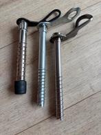 3 Ijsboren  - nooit gebruikt, Ophalen of Verzenden, Nieuw, Klimsport-accessoire