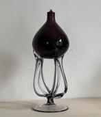 Paarse Octopus olielamp glas Jozefina Krosno?, Antiek en Kunst, Ophalen of Verzenden