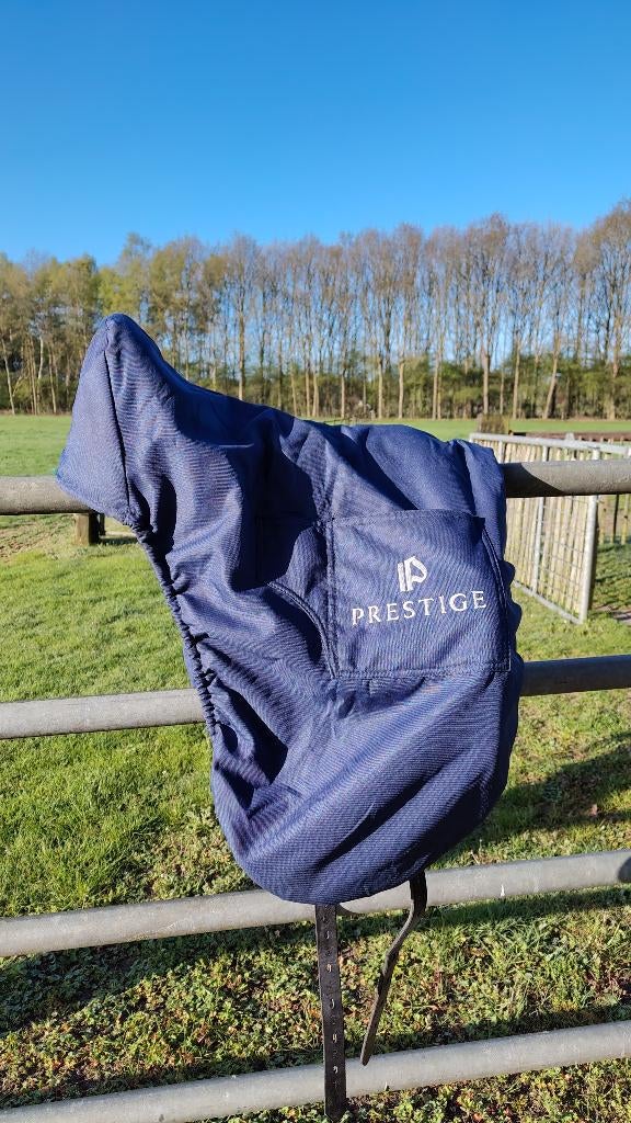 Prestige dressuur zadel, Dieren en Toebehoren, Paarden en Pony's | Zadels, Ophalen, Zo goed als nieuw, Dressuur