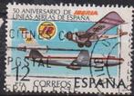 Spanje 1977 Vliegtuigen, Verzenden, Gestempeld, Vliegtuigen