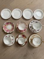 Diverse Royal Albert kop en schotels, Bone China Porselein, Ophalen of Verzenden