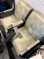 2 Groene Relaxfauteuils - Comfortabel en Stijlvol, Huis en Inrichting, Fauteuils, Ophalen of Verzenden, Gebruikt, Stof, 75 tot 100 cm