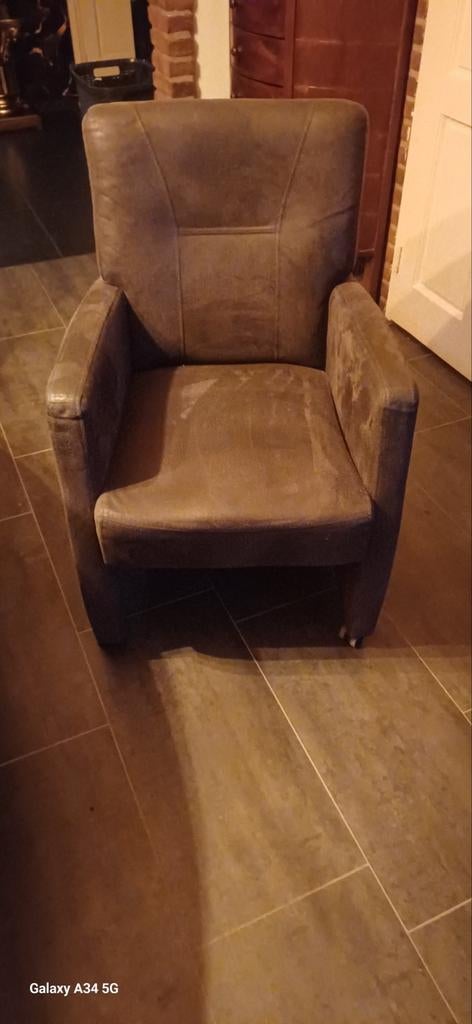 Eethoek  stoelen, Huis en Inrichting, Fauteuils, Ophalen of Verzenden, Zo goed als nieuw, Minder dan 75 cm, 50 tot 75 cm