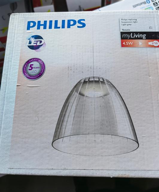 Philips myLiving Tenuto 409048716 led hanglamp NIEUW, Nieuw, Ophalen of Verzenden, Glas, 75 cm of meer