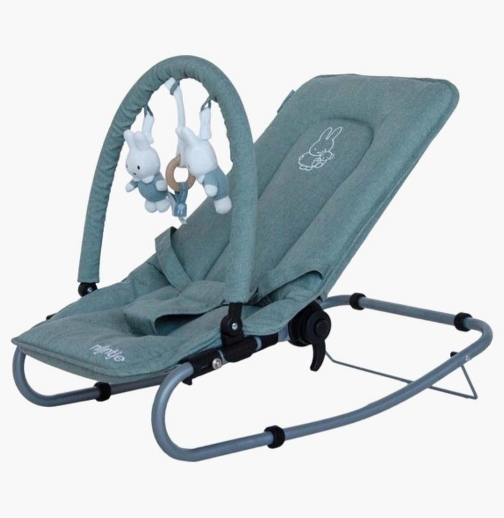 Prénatal Wipstoel Nijntje Luxe - Groen, Kinderen en Baby's, Wipstoeltjes, Ophalen, Verstelbaar, Wipstoel, Zo goed als nieuw