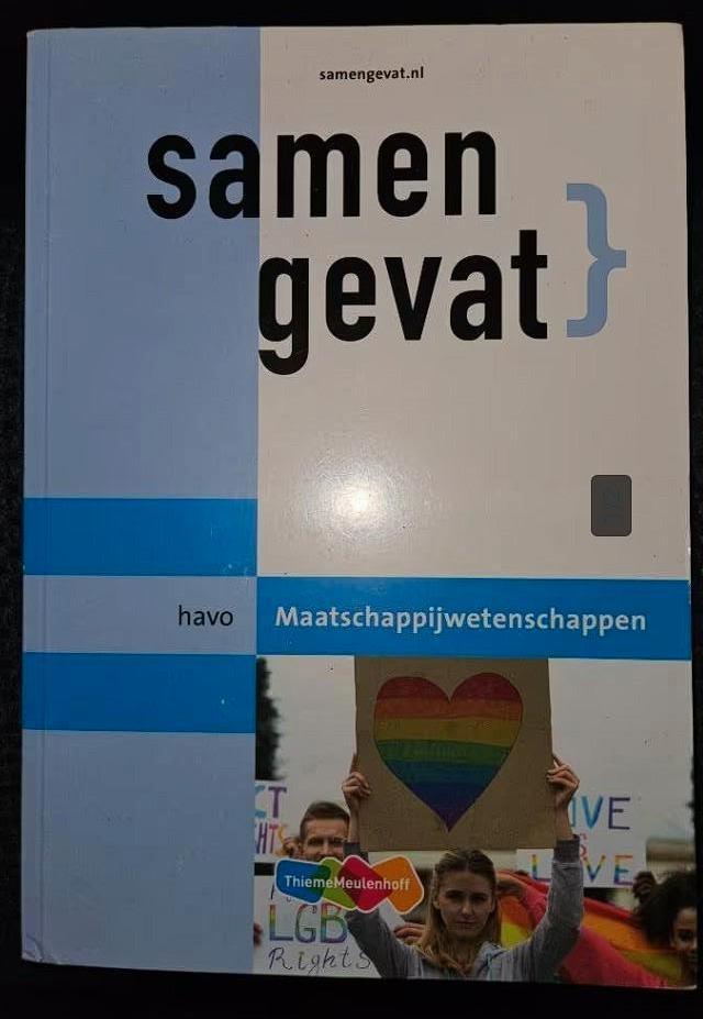 Samengevat HAVO Maatschappijwetenschappen (examen), Overige vakken, Ophalen of Verzenden, Zo goed als nieuw, HAVO