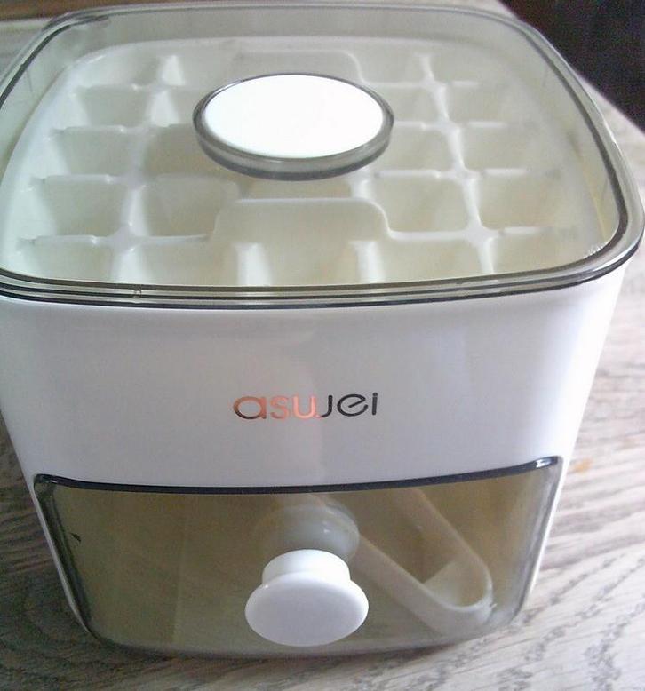 ASWEI compacte ijsblokjes "machine' Perstype ijsmaker, Huis en Inrichting, Keuken | Keukenbenodigdheden, Gebruikt, Ophalen of Verzenden