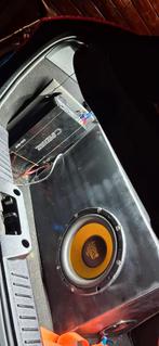 Subwoofer en versterker audio system, Auto diversen, Autospeakers, Ophalen of Verzenden
