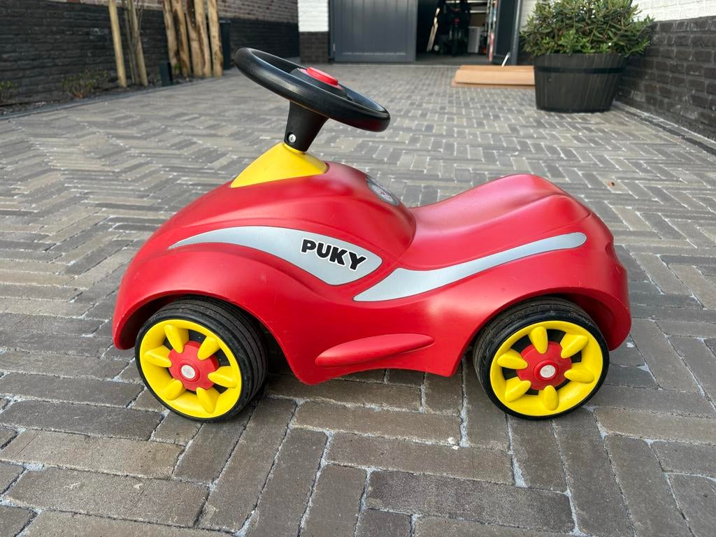 Puky Loopauto Racer - Rood, Kinderen en Baby's, Speelgoed | Buiten | Voertuigen en Loopfietsen, Ophalen, Gebruikt, Loopvoertuig