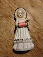 Vintage naaisters-beeldje, Ophalen of Verzenden, Gebruikt, Mens