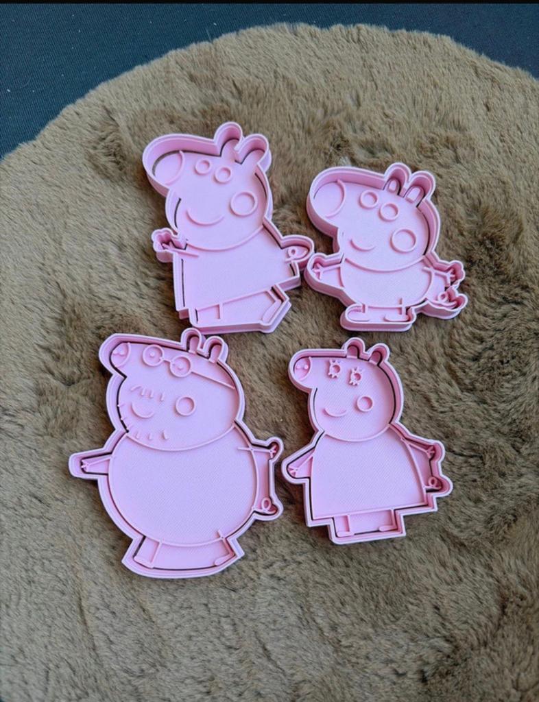 Koekvormpjes peppa pig, Hobby en Vrije tijd, Taarten en Cupcakes maken, Ophalen of Verzenden, Nieuw, Taarten of Cupcakes, Bakvorm