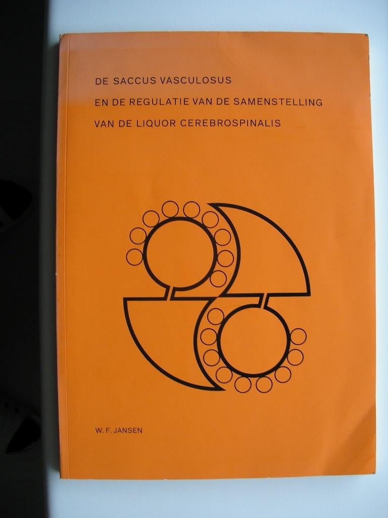De saccus vasculosus - Proefschrift -Vissen-, Ophalen of Verzenden, Zo goed als nieuw, Vissen