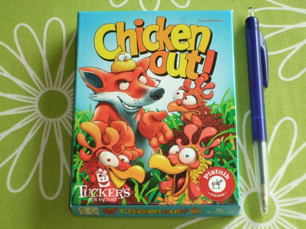 Chicken out - kaartspel, Vijf spelers of meer, Ophalen of Verzenden, Zo goed als nieuw