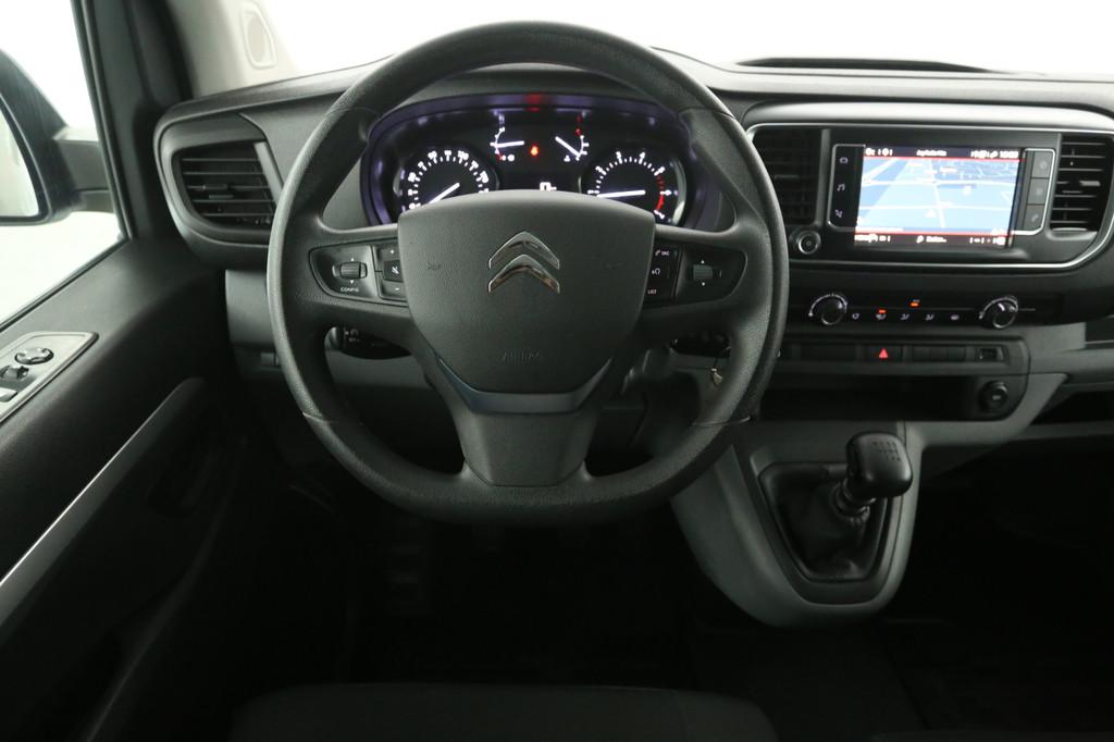 Citroën Jumpy 2.0 BlueHDI 145PK L3H1 | DC | 6 Zits | Airco, Auto's, Bestelauto's, Voorwielaandrijving, 145 pk, Stof, Gebruikt