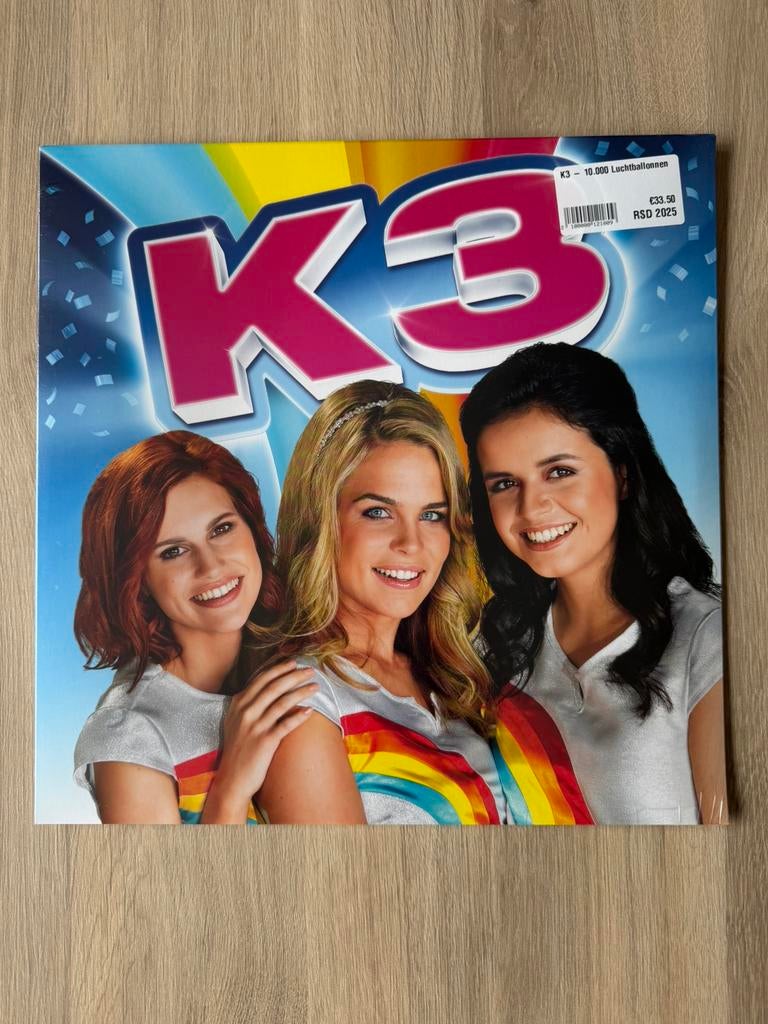 K3 10.000 Luchtballonnen RSD Gele pressing, Cd's en Dvd's, 2010 - 2019, Ophalen of Verzenden, 12 inch, Limited edition
