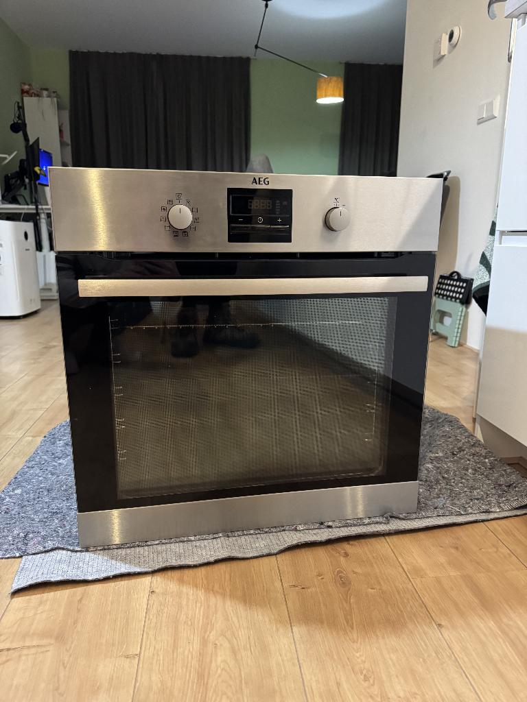 AEG BPS33102ZM Inbouw oven, Witgoed en Apparatuur, Ovens, Ophalen, Gebruikt, Oven, Hete lucht
