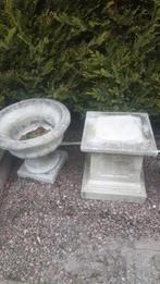 Ornament met sokkel, Ophalen, Gebruikt, Steen