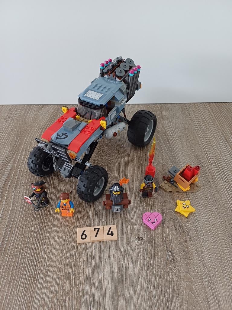 Lego The Movie Emmet en Lucy's Vlucht Buggy 70829, Ophalen of Verzenden