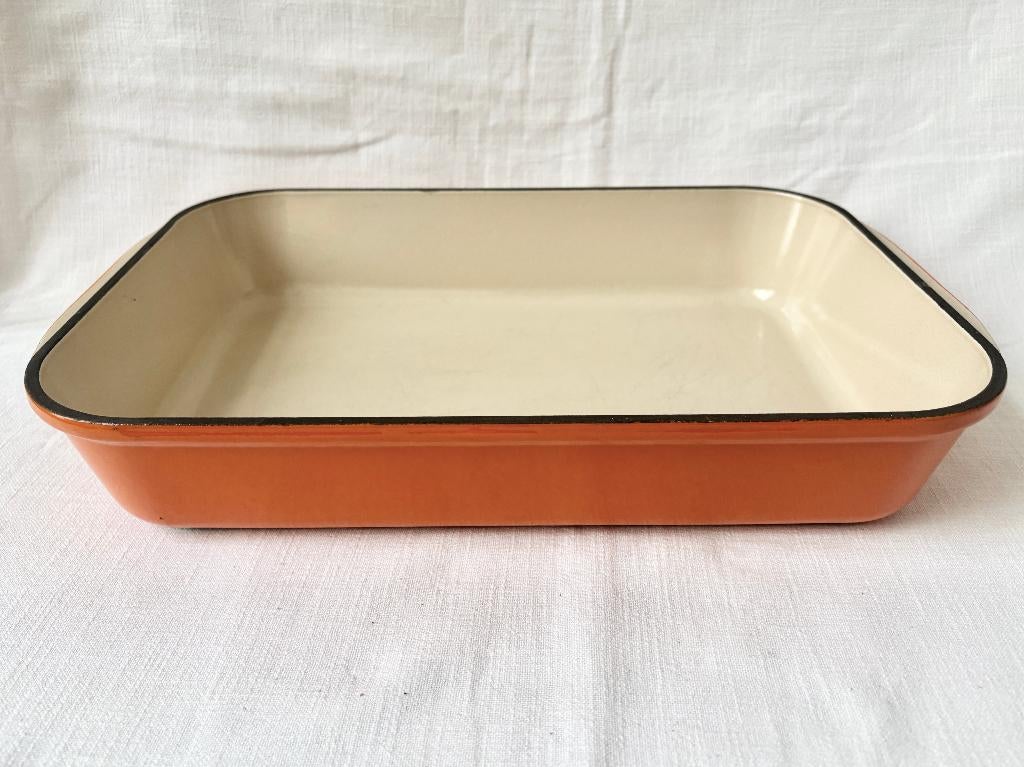 Le Creuset - Ovenschaal in Geëmailleerd Gietijzer, Huis en Inrichting, Keuken | Potten en Pannen, Verzenden, Zo goed als nieuw