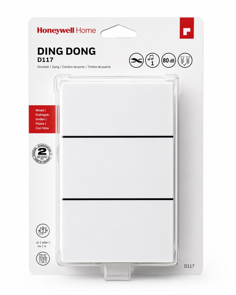 Honeywell Home D117 Ding Dong Deurbel - Nieuw, Huis en Inrichting, ., Nieuw, Ophalen of Verzenden, .