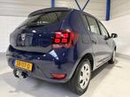 Dacia Sandero 0.9 Tce 90pk Bi-Fuel LPG, Navigatie, trekhaak,, Keurmerk '100% Onderhouden', 898 cc, Stof, Blauw