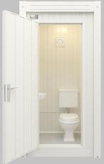 Mobiele Units te Koop -Goedkoopste van NL - Direct inzetbaar, Ophalen of Verzenden, Nieuw, Chroom, Toilet