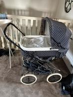 Vintage kinderwagen blauw wit, Ophalen, Gebruikt, Kinderwagen, Overige merken