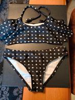 Bikini, mt.134/140, blauw met sterretjes, Ophalen of Verzenden, Zo goed als nieuw, Blauw, Bikini