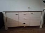 Inboedel set Lynn (dressoir, tafel X-poot, tv kast), Ophalen, Met deur(en), 150 tot 200 cm, Zo goed als nieuw