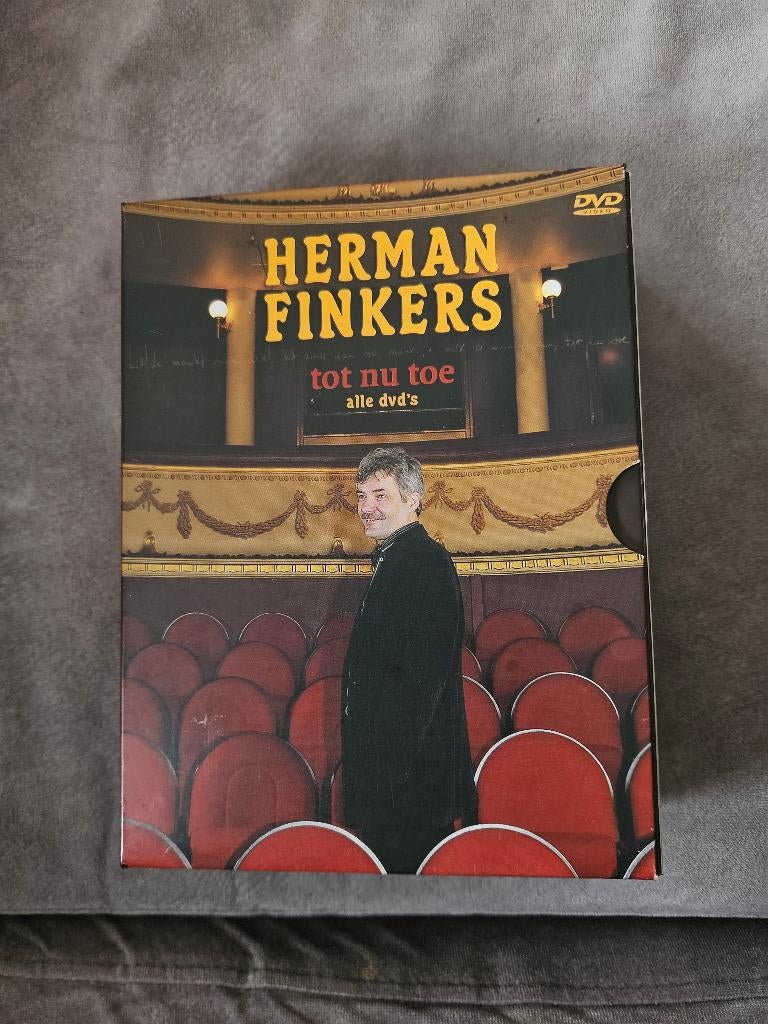 Herman Finkers - Tot Nu Toe 7 dvd box , Origineel, Cd's en Dvd's, Alle leeftijden, Ophalen of Verzenden, Zo goed als nieuw, Stand-up of Theatershow