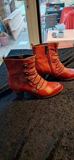 Laura Vita Enkel Laarzen Rood - Zo Goed Als Nieuw, Lage of Enkellaarzen, Ophalen of Verzenden, Zo goed als nieuw, Laura Vita