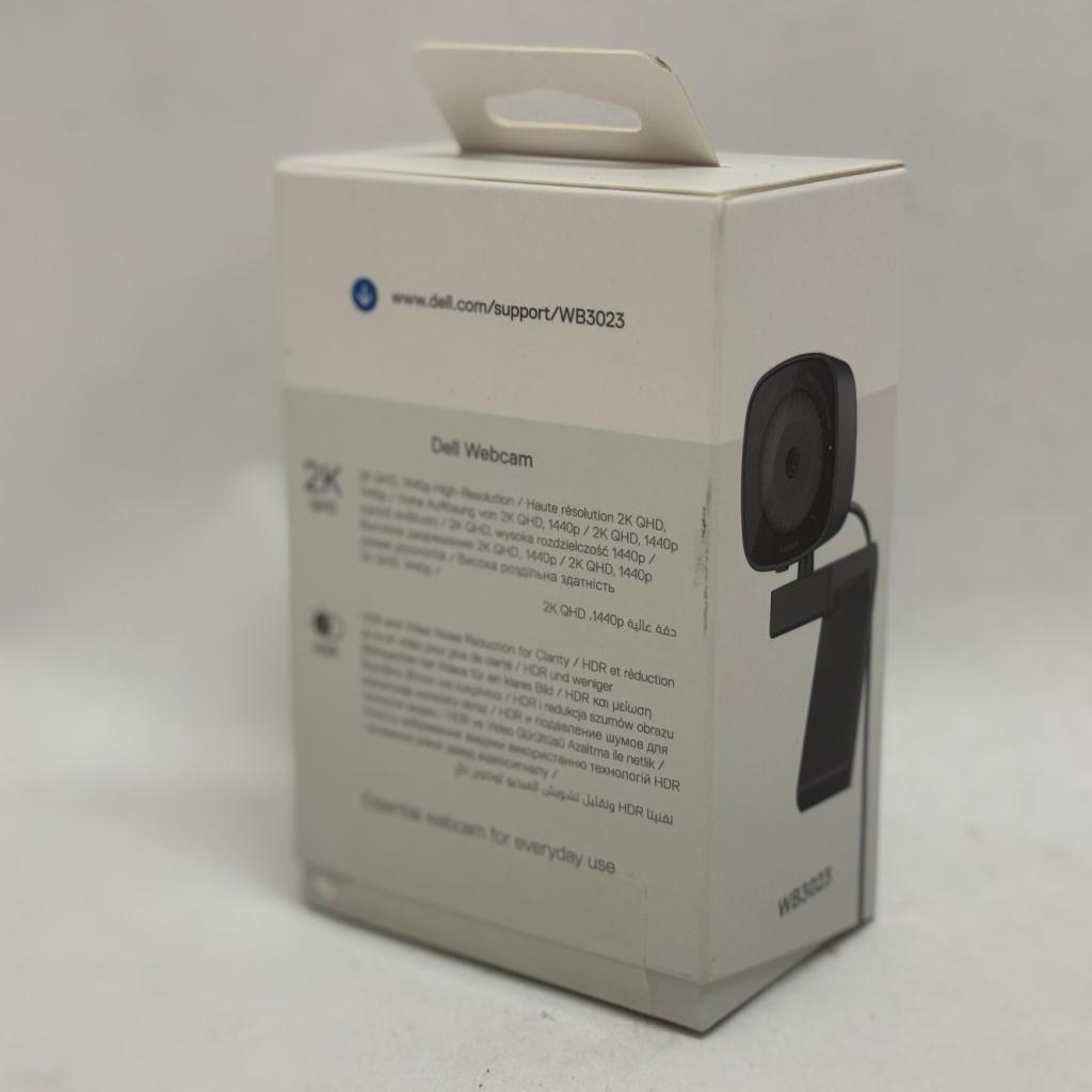 Dell WB3023 QHD 2k webcam (Nieuw), Dell, Zo goed als nieuw, Support@Dell.com, One Dell Way
Round Rock, TX 78682
United States