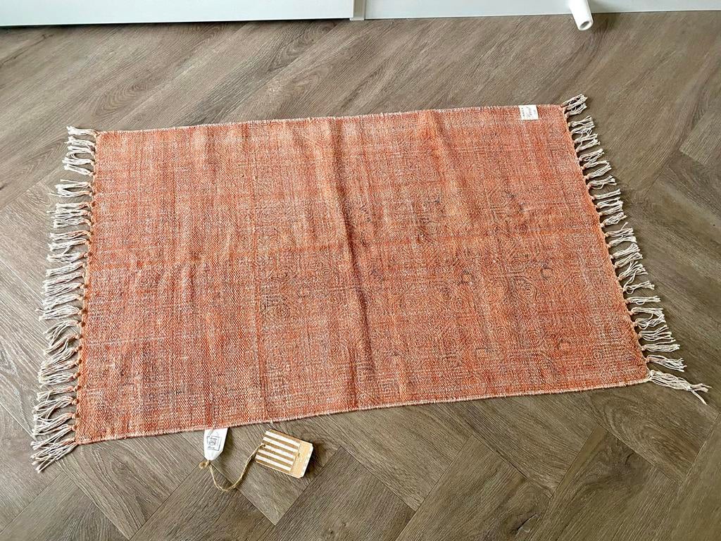 Riviera Maison Sahara Carpet 60x90 cm - Nieuw, Bruin, Nieuw, Rechthoekig, 50 tot 100 cm