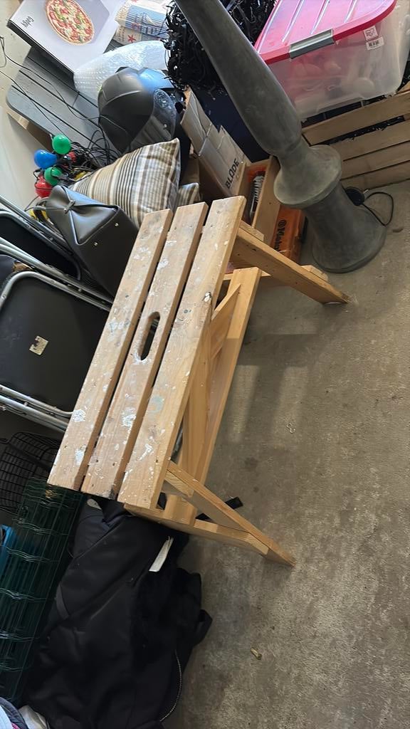 Werk krukje, Ophalen, Gebruikt