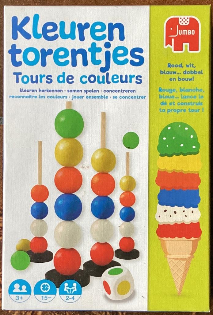 Jumbo- Kleurentorentjes, Ophalen of Verzenden, Zo goed als nieuw