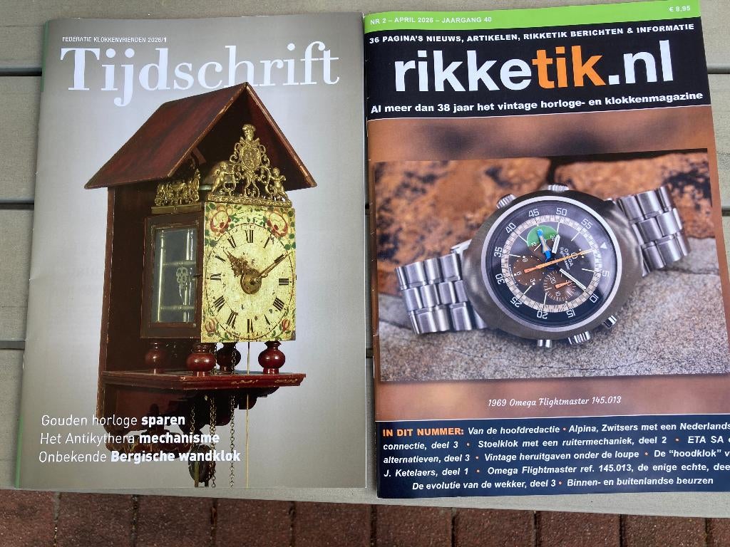 . Rikketik - april 2026 /  . Klokkenvrienden - 1 2026, Ophalen of Verzenden, 1980 tot heden, Tijdschrift