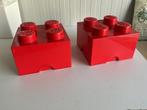 Lego opbergboxen in de vorm van groot legoblok zeer mooi, Ophalen, Zo goed als nieuw, Lego