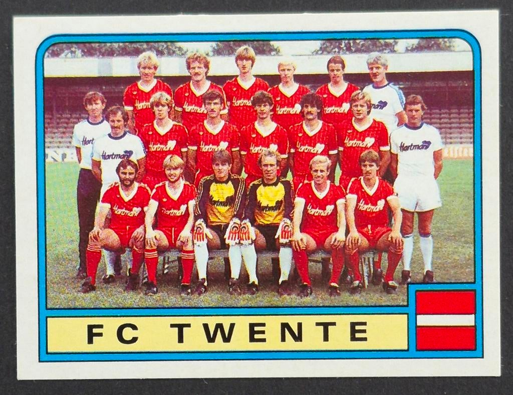Panini sticker selectie FC Twente, 1983/1984, Ophalen of Verzenden, Zo goed als nieuw, F.C. Twente, Poster, Plaatje of Sticker
