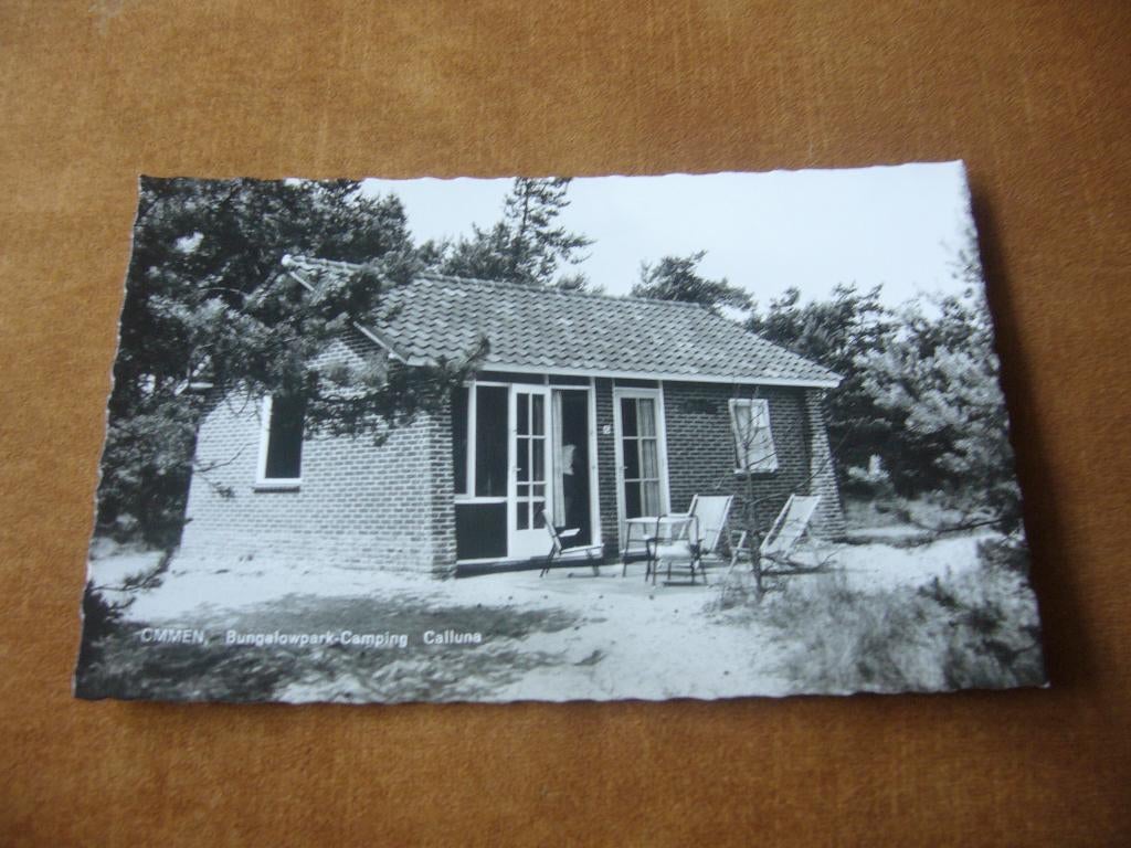 OMMEN  =BUNGALOWPARK - CAMPING CALLUNA, Ophalen of Verzenden, 1940 tot 1960, Ongelopen, Overijssel