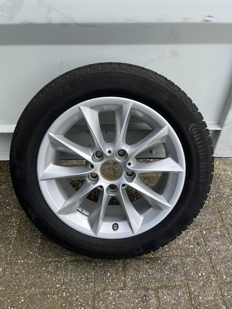Winterwielset BMW 1-serie (F20) 16 inch, Ophalen, Gebruikt, 16 inch, Banden en Velgen