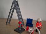 Brandweerman met brandkraan, ladder, blusser setnr 3881, Ophalen of Verzenden, Zo goed als nieuw, Complete set