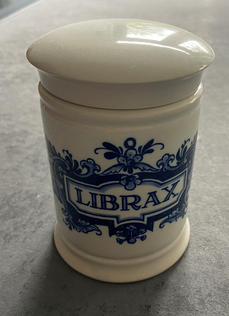 Librax apotheekpotje met deksel, Huis en Inrichting, Keuken | Servies, Overige typen, Ophalen of Verzenden, Overige stijlen, Glas